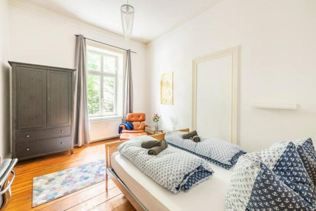 Großzügige Altbauwohnung in Bestlage Hamburgo Exterior foto